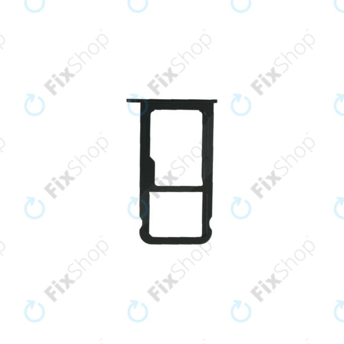 Huawei P10 Lite - SIM Steckplatz Slot (Graphite Black)