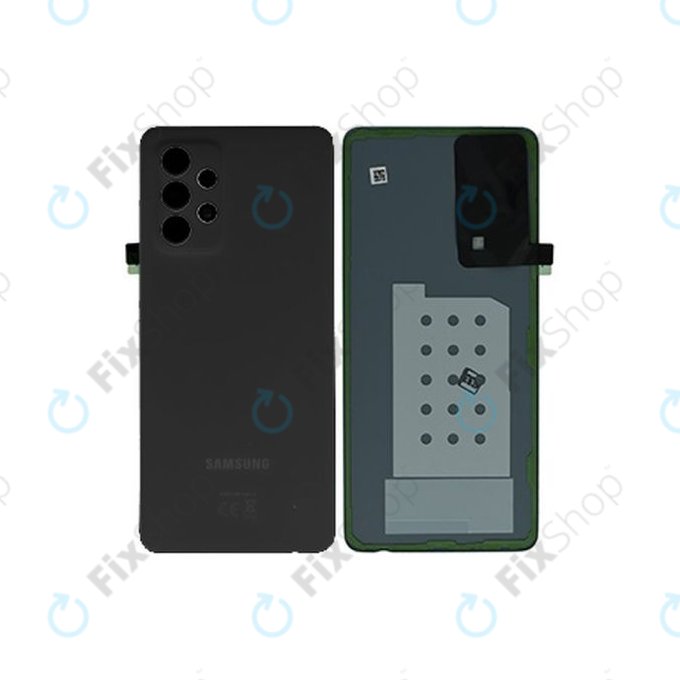 Samsung Galaxy A52 A525F, A526B - Akkudeckel (Awesome Black) - GH82-25427A Genuine Service Pack