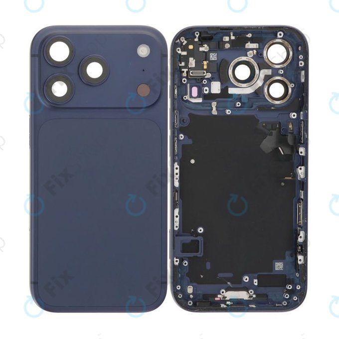 Rückgehäuse für iPhone 17 Pro, Dark Blue