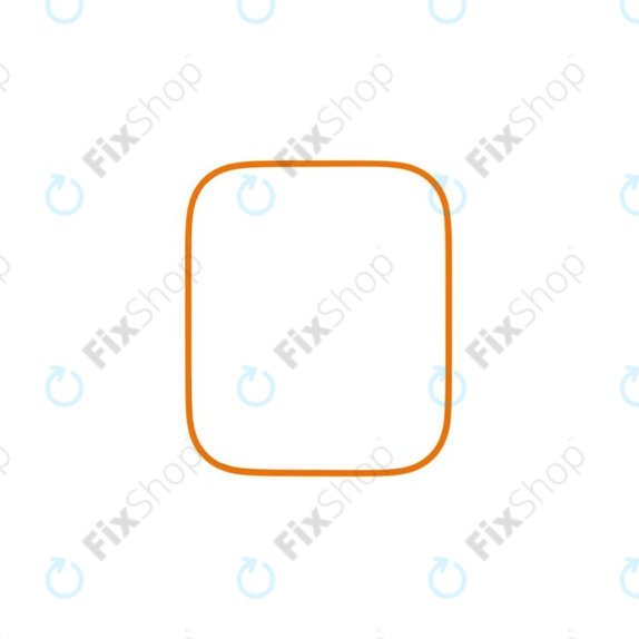Apple Watch 4, 5, 6, SE, SE 2 44mm - LCD Klebestreifen Sticker (Adhesive)