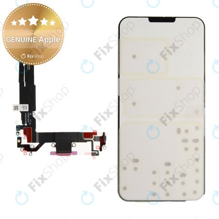 Ladestecker Ladebuchse + Flex Kabel für iPhone 16 | Pink | 923-11224 | Genuine Apple