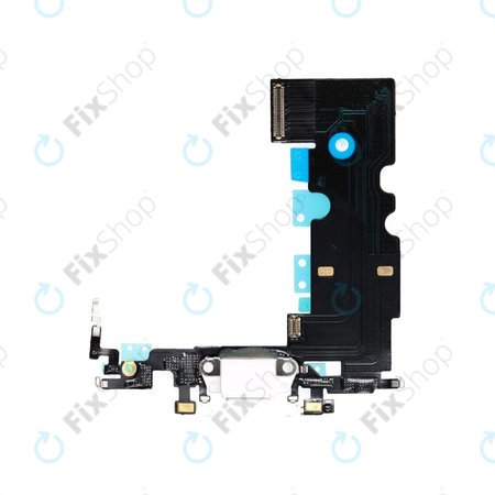 Apple iPhone SE (2nd Gen 2020) - Ladestecker Ladebuchse + Flex Kabel (White)