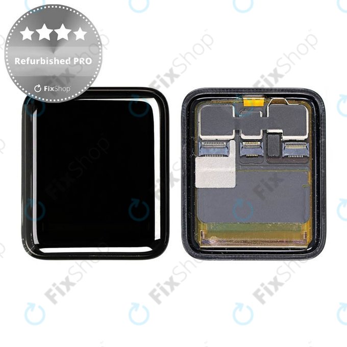 Apple Watch 3 38mm - LCD Display + Touchscreen Front Glas Refurbished PRO