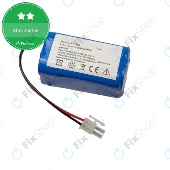 Ecovacs Deebot CEN-series, CR-series, N79-series, X500-series - Akku Batterie 4ICR19/65 Li-Ion 14.8V 2200mAh