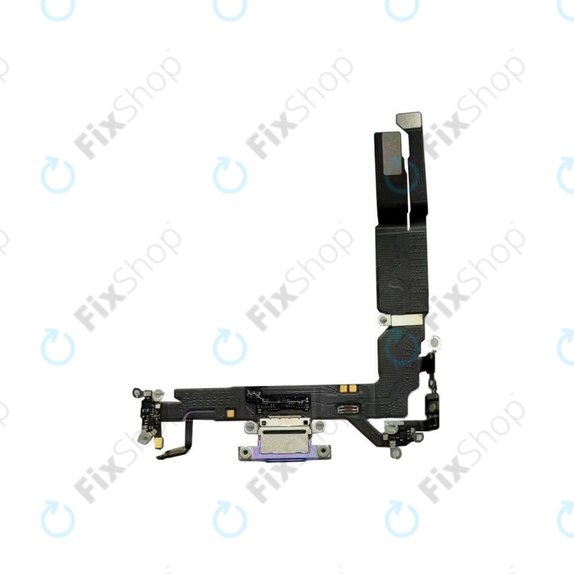 Apple iPhone 17 - Ladestecker Ladebuchse + Flex Kabel (Lavender)