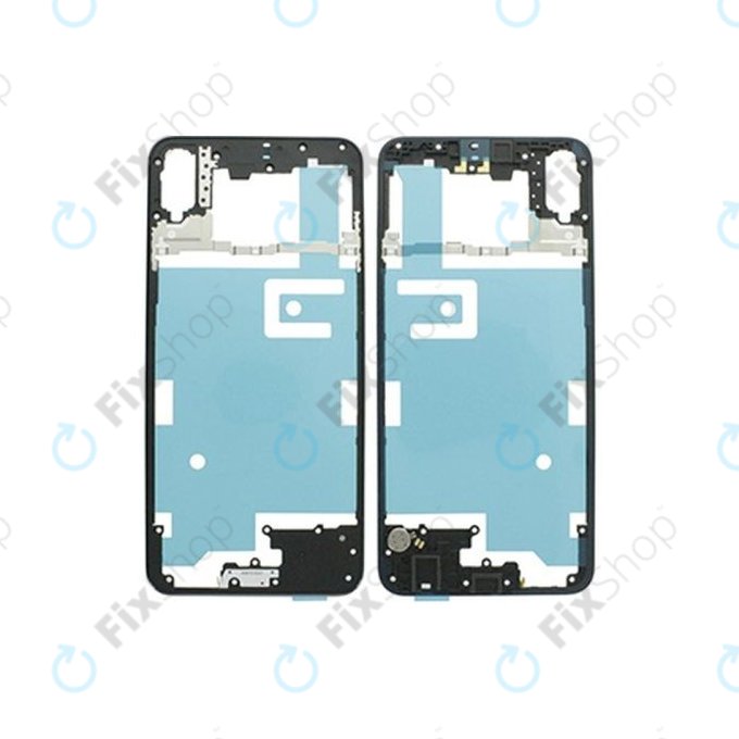 Huawei Honor 8X - Hinterer Kunststoffrahmen (Schwarz) - 02352EAK