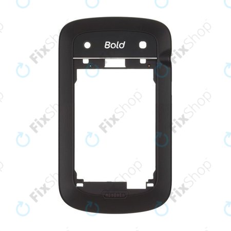 Blackberry Bold Touch 9900 - Mittlerer Rahmen - Schwarz