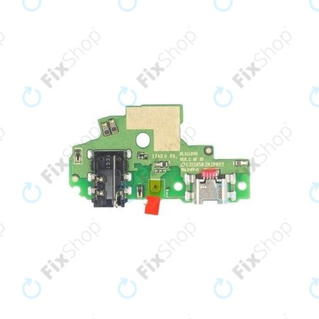 Huawei Honor 9 Lite LLD-L31 - Ladestecker Ladebuchse + Klinke Stecker + Mikrofon PCB Platine - 02351SYN, 03024QAS Genuine Service Pack