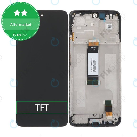Xiaomi Redmi 13 24049RN28L - LCD Display + Touchscreen Front Glas + Rahmen (Black) TFT