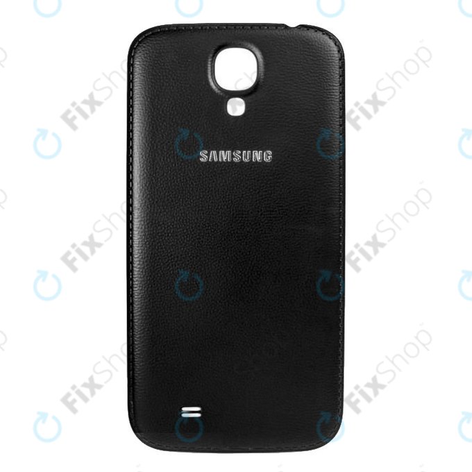 Samsung Galaxy S4 i9505 Akkudeckel Leder (Black Edition)
