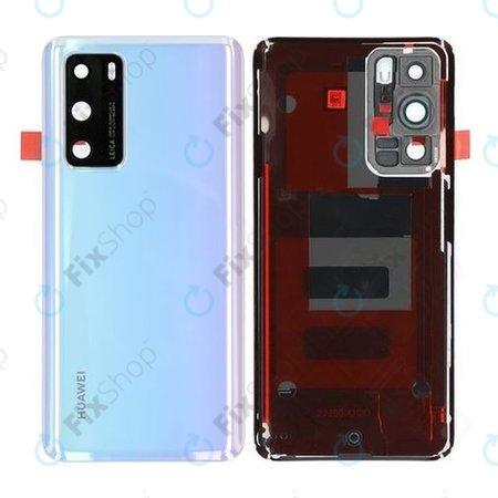 Huawei P40 - Akkudeckel (Ice White) - 02353MGE Genuine Service Pack