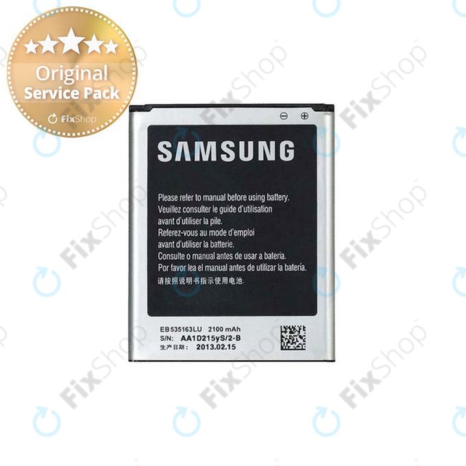 Samsung Galaxy S4 Mini i9195 - Akku Batterie EB-B500AE 1900mAh - GH43-03935A Genuine Service Pack