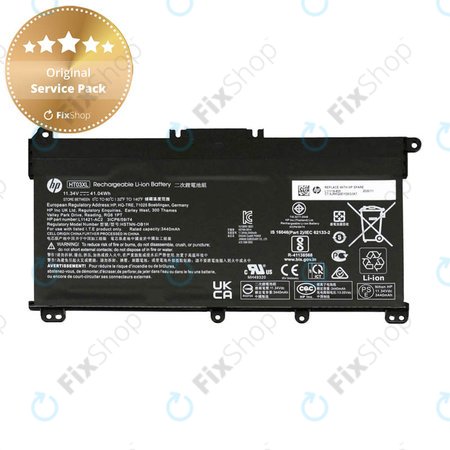 HP 15-da0032nc - Akku Batterie Li-Ion 11.4V 3440mAh - 77052359 Genuine Service Pack