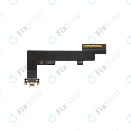 Apple iPad Air (5th Gen 2022) - Ladestecker Ladebuchse + Flex Kabel - 4G Version (Black)